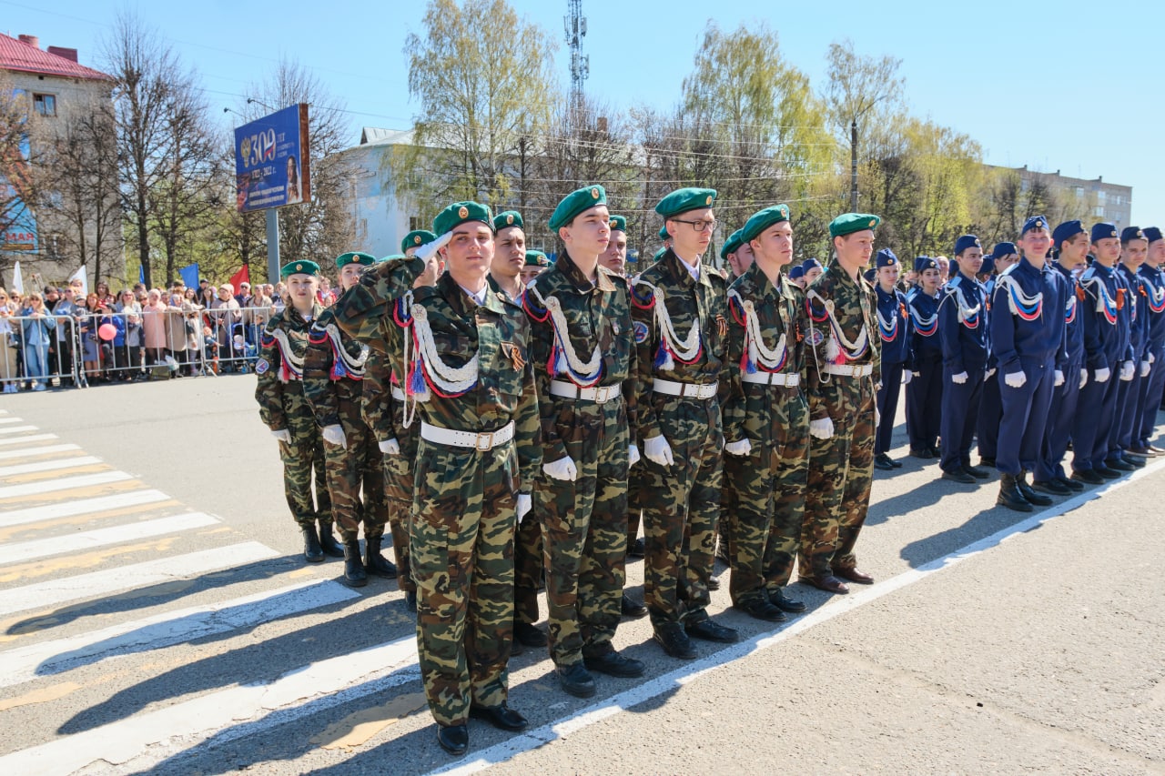 Юнармейцы КанТЭТ  - участники праздничного Парада  Победы